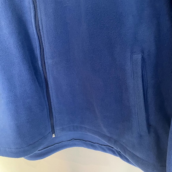 NFL Colts Blue Fleece Full Zip Jacket in Men's Size XXL - Picture 11 of 16